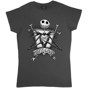 Disney The Nightmare Before Christmas Misfit Love Womens Fitted T-Shirt