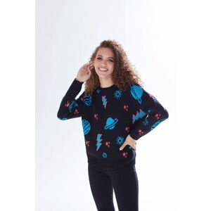 Liquorish Cosmic Pattern Jumper