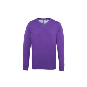 Asquith & Fox Cotton Rich V-Neck Sweater
