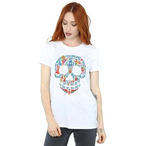 Coco Skull Cotton Boyfriend T-Shirt