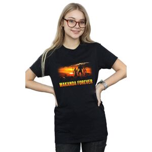 Marvel Black Panther Wakanda Forever Cotton Boyfriend T-Shirt