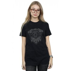 AC/DC Black Ice Cotton Boyfriend T-Shirt
