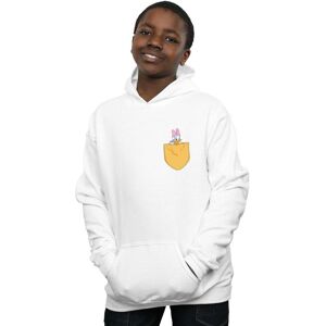 Disney Daisy Duck Faux Pocket Hoodie