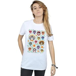 Disney Coco Heads Pattern Cotton Boyfriend T-Shirt