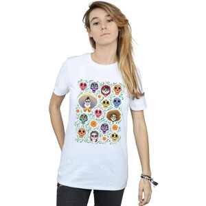 Disney Coco Heads Pattern Cotton Boyfriend T-Shirt