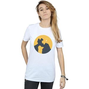 Disney Lady And The Tramp Moonlight Kiss Cotton Boyfriend T-Shirt