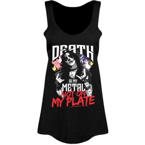 Grindstore Death In My Metal Not On My Plate Vest Top