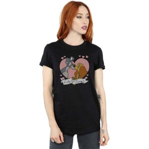 Disney Lady And The Tramp Love Cotton Boyfriend T-Shirt