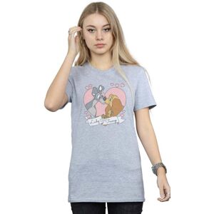 Disney Lady And The Tramp Love Cotton Boyfriend T-Shirt