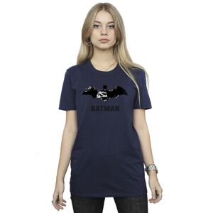 DC Comics Batman Black Stare Logo Cotton Boyfriend T-Shirt