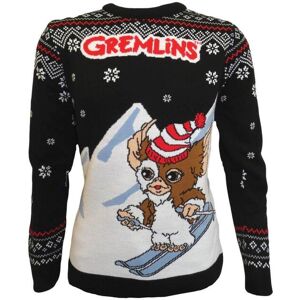 Gremlins Skiing Gizmo Knitted Christmas Jumper