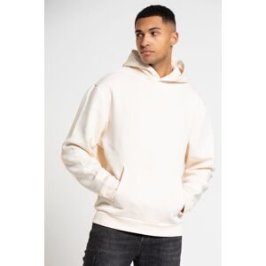 Blank Essentials Cotton Blend Hoodie with Tonal Graphic Prints