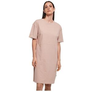 Build Your Brand Organic Split Hem Oversized T-Shirt Dress