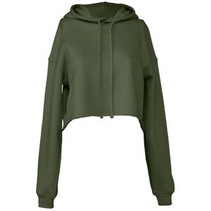 Bella + Canvas Fleece Crop Hoodie