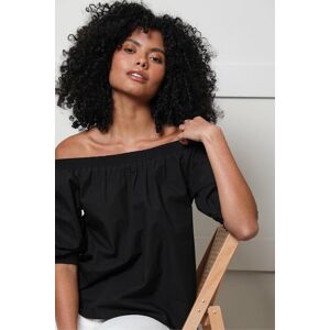 Threadbare 'Hotel' Bardot Puff Sleeve Top