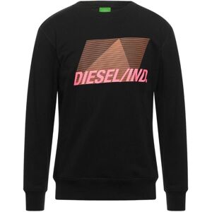 Diesel Pyramid Brand Logo Black Sweater