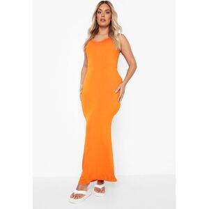 boohoo Plus Scoop Neck Maxi Dress