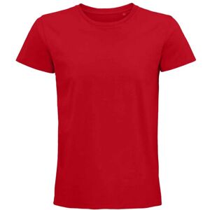 Sols Unisex Adult Pioneer Organic T-Shirt (Bright Red) - Size X-Small