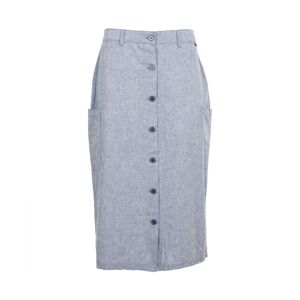 Trespass Womens/ladies Alexie Chambray Skirt (Navy) - Blue - Size Small