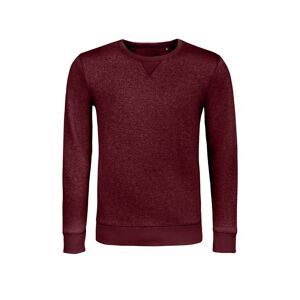 Sols Unisex Adults Sully Sweatshirt (Heather Oxblood) - Red - Size X-Small