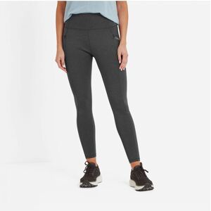 Tog24 Haller Womens Legging Dark Grey Marl - Size 8 Uk