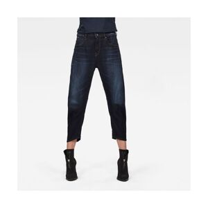 G-Star Raw Womens A Crotch 3d Low Boyfriend Jeans - Navy Cotton - Size 27w/30l