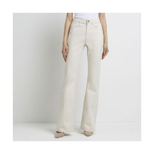 River Island Womens Jeans Denim - Ecru Cotton - Size 38w/32l
