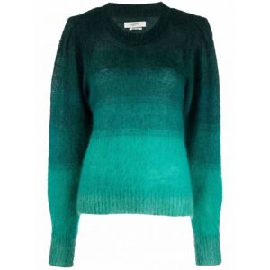 Isabel Marant Womens Emma Pullover In Dark Green Mohair - Size Large
