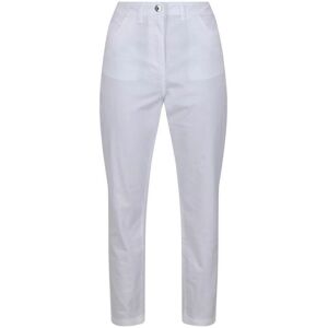 Regatta Womens/ladies Gabrina Ii Skinny 3/4 Jeans (White) - Size 8 Regular