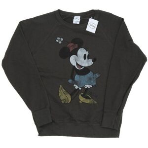 Disney Womens/ladies Classic Minnie Mouse Heather Sweatshirt (Light Graphite) - Grey - Size Large