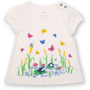 Kite Clothing Girls Water Lily Tunic - Cream Cotton - Size 3-6m