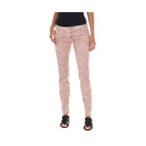 Met Womens Long Trousers With Narrow Cut Hems 70dbf0585-R216 Woman - Pink Cotton - Size 29 (Waist)