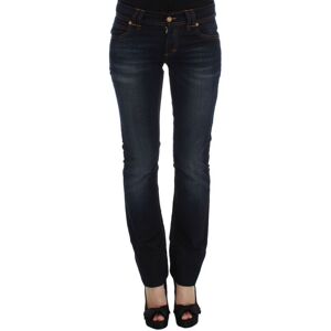 John Galliano Womens Blue Wash Cotton Slim Fit Jeans - Multicolour - Size 26 (Waist)