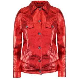 Armani Exchange Trucker Womens Red Jacket - Size X-Small