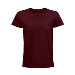 Sols Unisex Adult Pioneer Organic T-Shirt (Burgundy) - Size X-Small