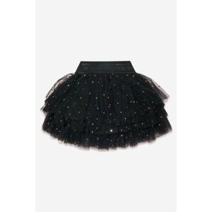 Balmain Girls Layered Tulle Skirt - Black Polyamide - Size 14y