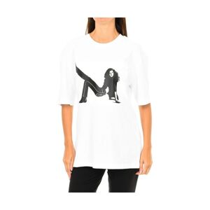 Calvin Klein Womens Short Sleeve T-Shirt - White Cotton - Size X-Small
