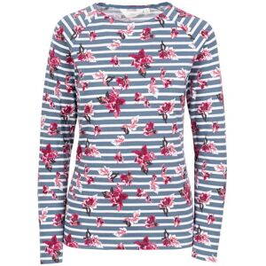 Trespass Womens/ladies Dellini Floral Long-Sleeved Top (Pewter/pink/white Stripe) - Multicolour - Size 3xl