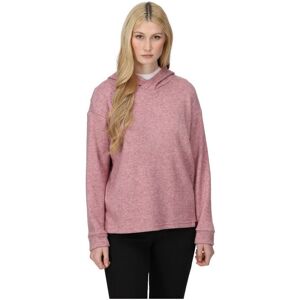 Regatta Womens Kassidy Wrap Over Hoodie - Pink Wool - Size 10 Uk