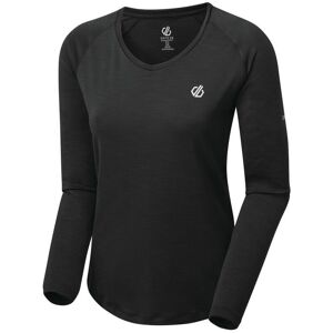 Regatta Dare 2b Womens/ladies Discern Long Sleeve T-Shirt (Black) - Size 20 Uk