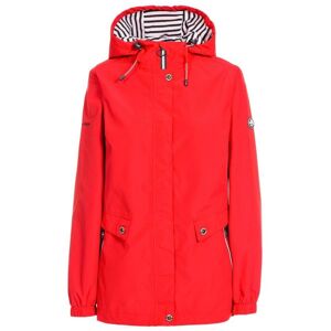 Trespass Womens/ladies Flourish Waterproof Jacket (Hibiscus Red) - Multicolour - Size X-Small