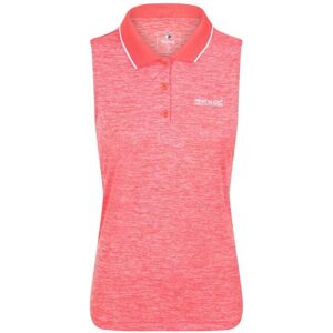 Regatta Womens Tima Ii Sleeveless Collared Tank Top - Pink - Size 14 Uk