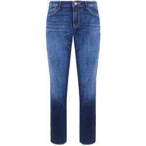 Armani Emporio J23 Push Up Fit Mid Rise Womens Jeans - Blue Cotton - Size 25 (Waist)