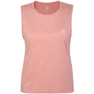 Dare 2b Womens/ladies Meditate Marl Crop Top (Apricot Blush) - Size 20 Uk