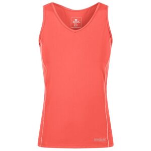 Regatta Womens/ladies Varey Active Vest (Neon Peach) - Size 14 Uk