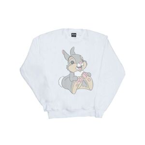 Disney Womens/ladies Classic Thumper Cotton Sweatshirt (White) - Size Large