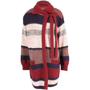 Chloe Pre-Owned Womens Striped Cardigan In Multicolor Mohair - Multicolour Wool (Archived) - Size Small