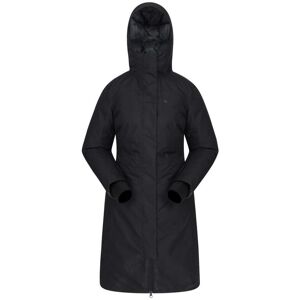 Mountain Warehouse Womens/ladies Polar Down Long Length Hybrid Jacket (Black) - Size 12 Uk