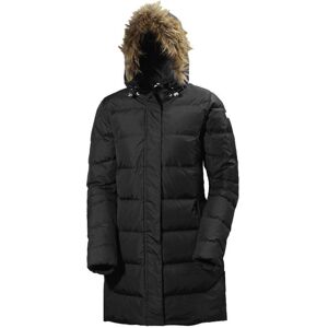 Helly Hansen Womens Ladies Aden Waterproof Natural Down Parka Jacket - Black - Size Small