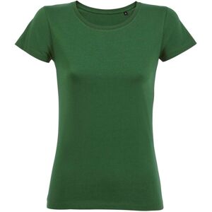 Sols Womens/ladies Milo Organic T-Shirt (Bottle Green) - Size Medium